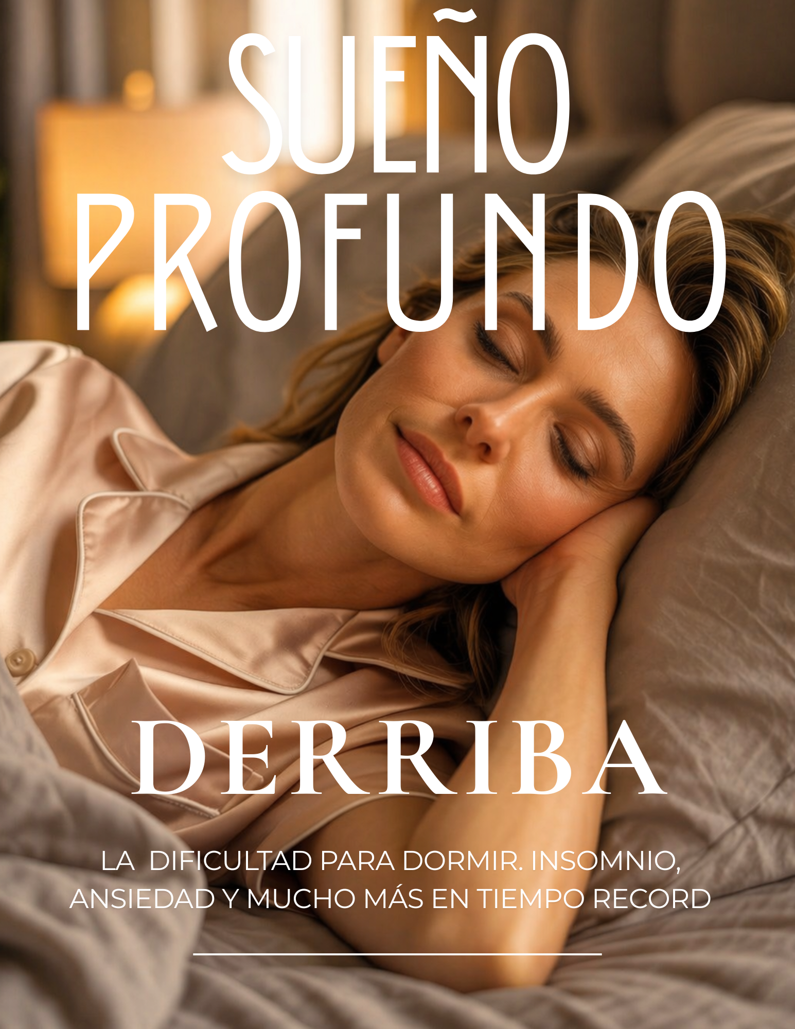Sueño profundo (Derriba la dificultad para dormir. Insomnio, ansiedad y mucho más en tiempo récord)